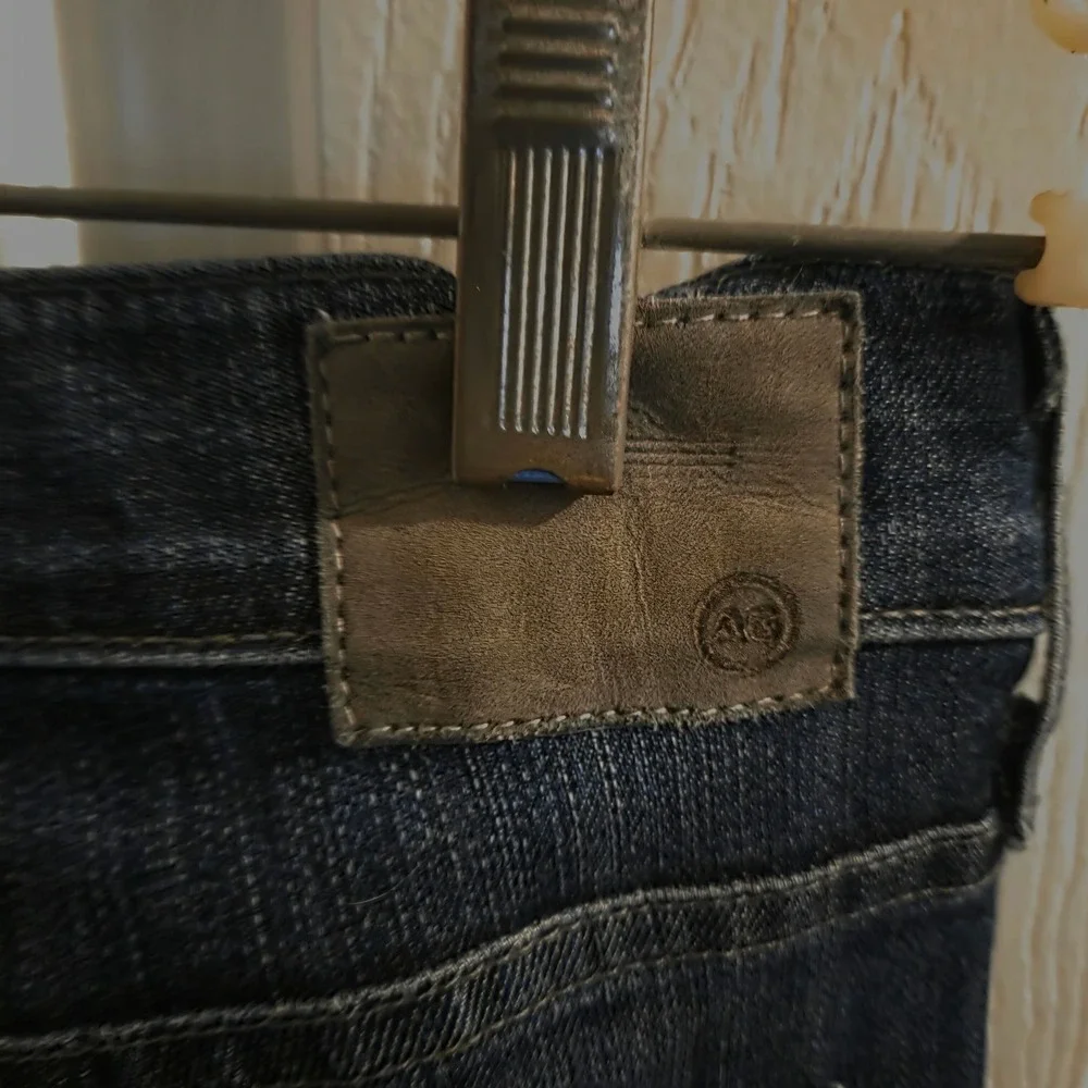 AG Adriano Goldschmied The Nikki Relaxed Skinny Jeans Dark Wash Blue Size 28R